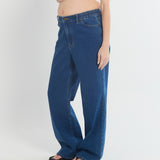 Relaxed Wide Leg Jeans