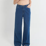 Relaxed Wide Leg Jeans