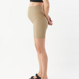 Sage Rib Biker Shorts