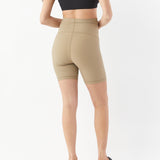 Sage Rib Biker Shorts