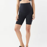 Sage Side Pocket Biker Shorts