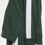 Side Split Stripe Cotton Top