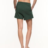 Side Stripe Cotton Shorts