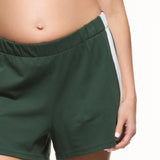 Side Stripe Cotton Shorts