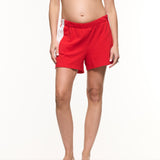 Side Stripe Cotton Shorts