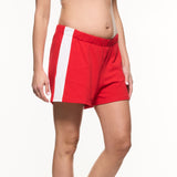 Side Stripe Cotton Shorts