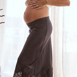 Falda de encaje sedoso