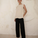 Soho Straight Pants - Black