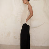Soho Straight Pants - Black