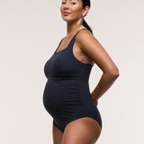 Square Neck One Piece Swimsuit