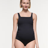 Square Neck One Piece Swimsuit
