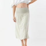 Straight Midi Skirt - Mushroom