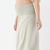 Straight Midi Skirt - Mushroom