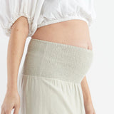 Straight Midi Skirt - Mushroom