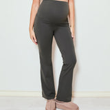 Straight Flare Overbelly Leggings