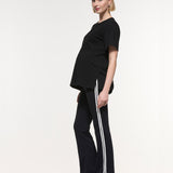 Straight Flare Side Stripe Leggings