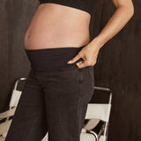 Straight Leg Overbelly Jeans