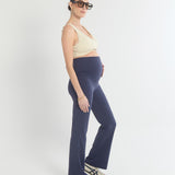 Straight Flare Overbelly Leggings