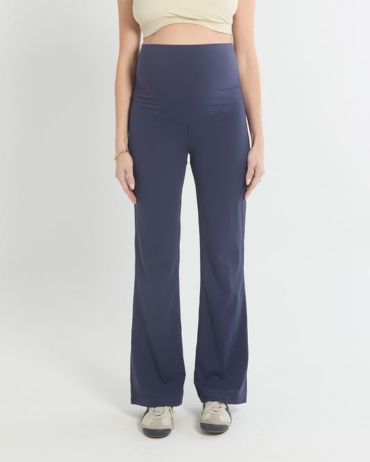 Straight Flare Overbelly Leggings