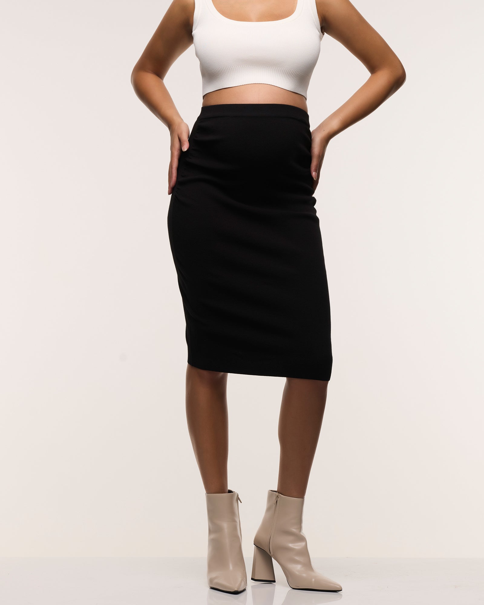 The Knit Midi Skirt