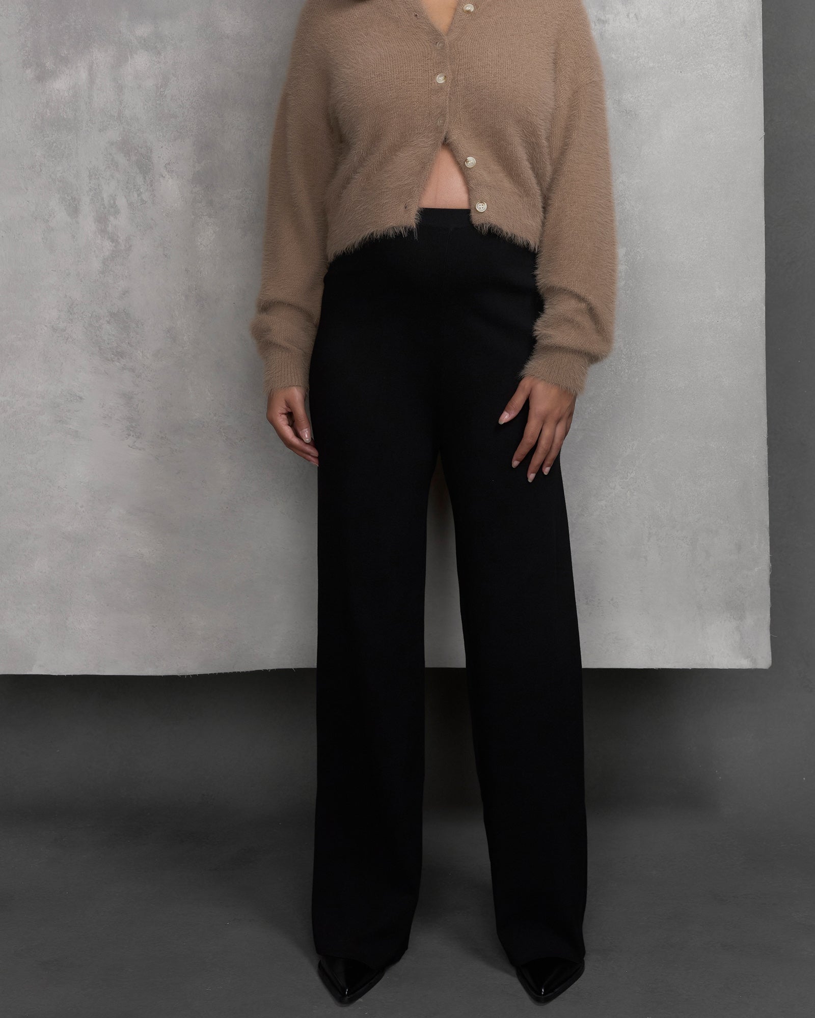 The Knit Straight Pants