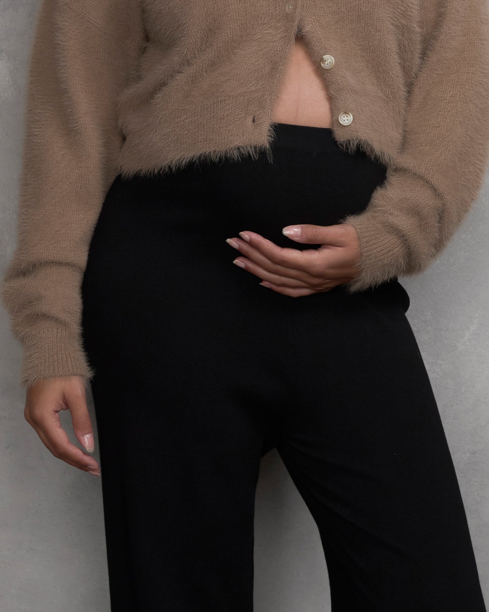 The Knit Straight Pants