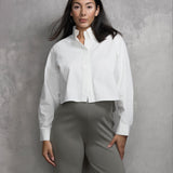 The Knit Straight Pants - Grey