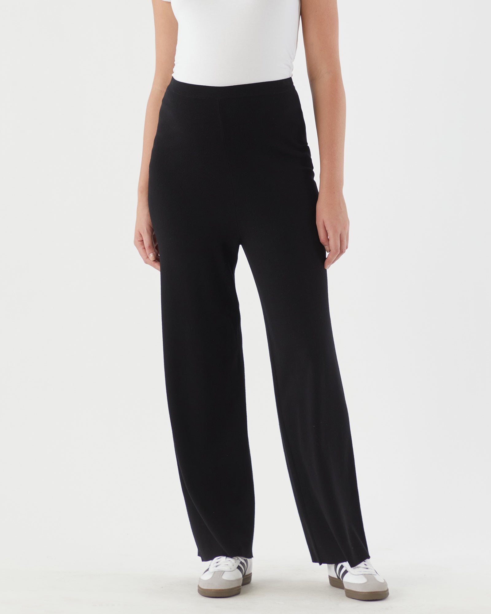 The Knit Straight Pants