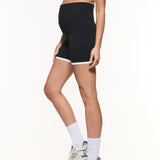 Two Tone Biker Shorts