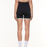 Two Tone Biker Shorts