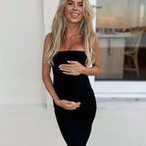 Lana Strapless Dress - Black