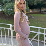 Sienna Mini Dress - Rose