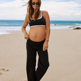 Wide Leg Overbelly Leggings