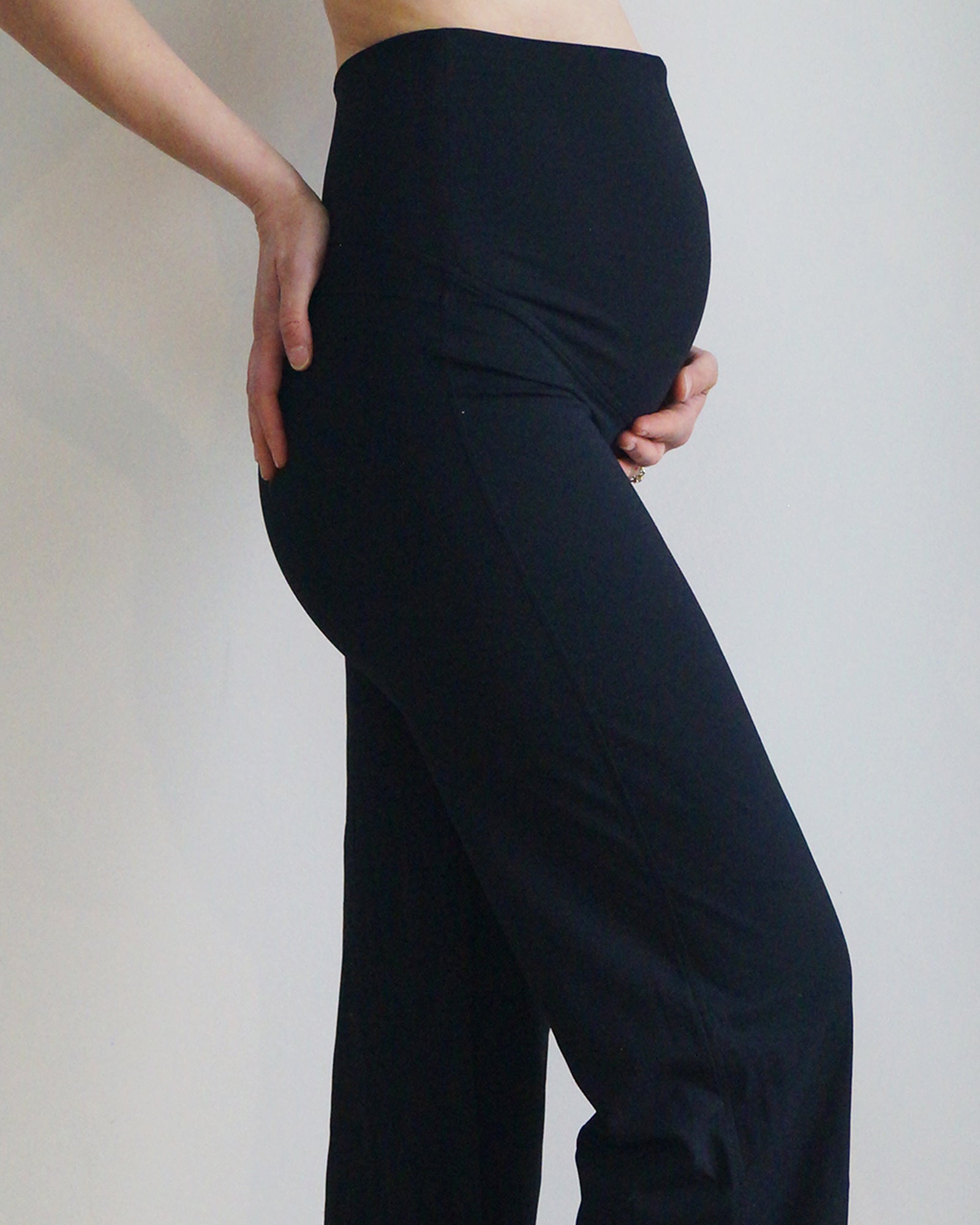 Wide Leg Overbelly Leggings