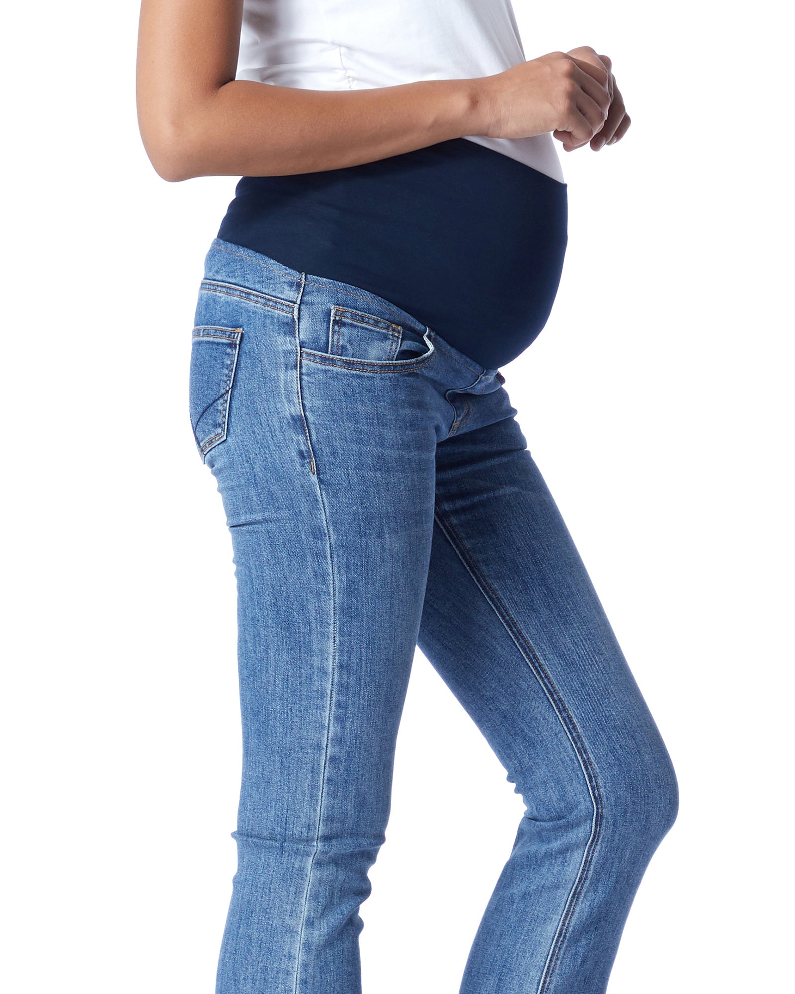 Maternity Jeans Pants - Free Delivery + Surprise, Women's Fashion, Maternity  wear on Carousell