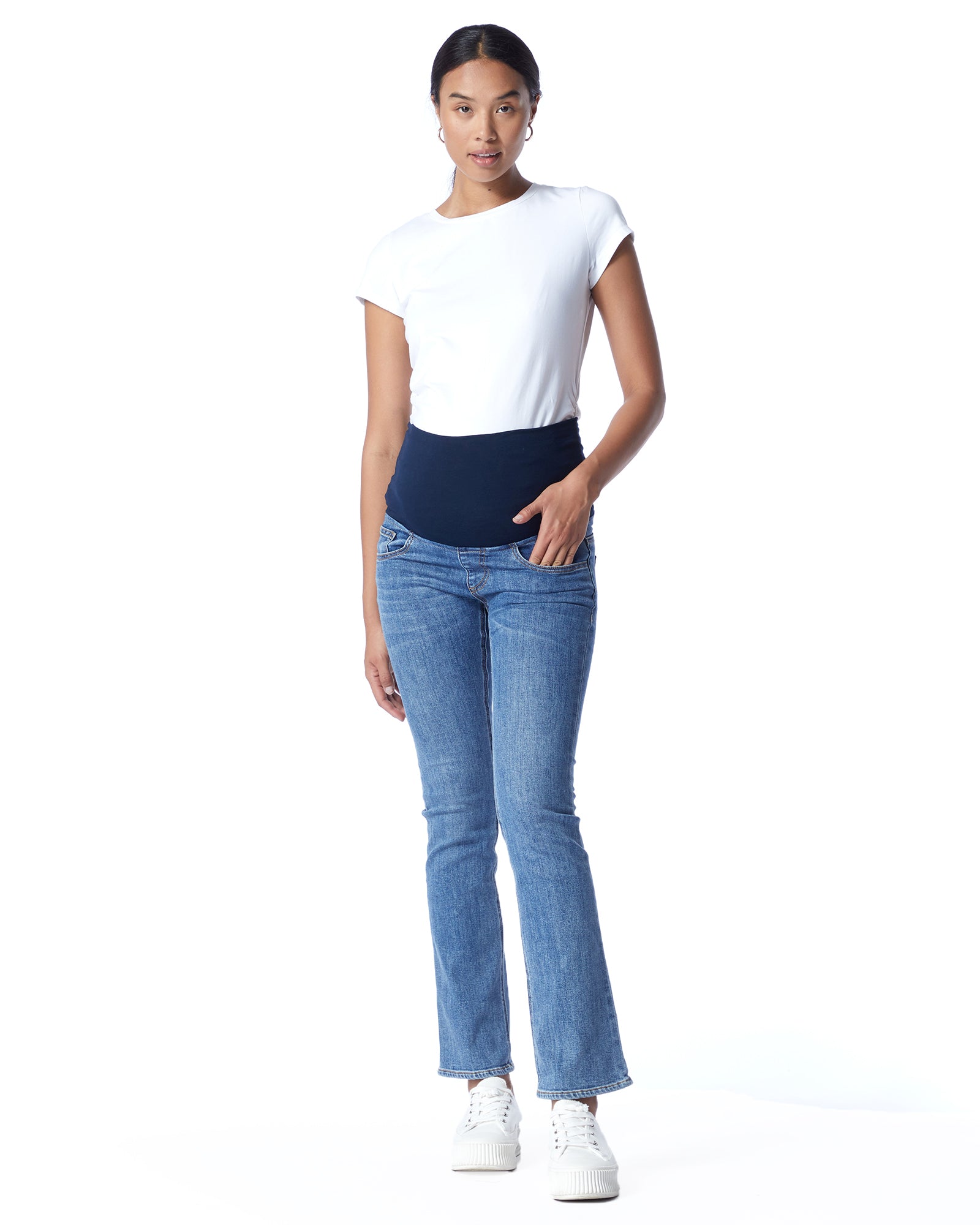 Fashion Maternity Denim Hole Shorts Summer Tassel Jeans Pants For Pregnant  Women @ Best Price Online | Jumia Kenya