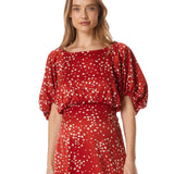 Mila Balloon Sleeve Top