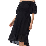 Reve Off Shoulder Midi Dress