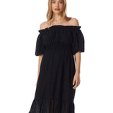 Reve Off Shoulder Midi Dress
