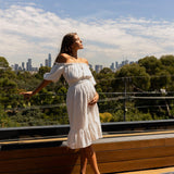 Reve Off Shoulder Midi Dress