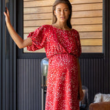 Mila Balloon Sleeve Top