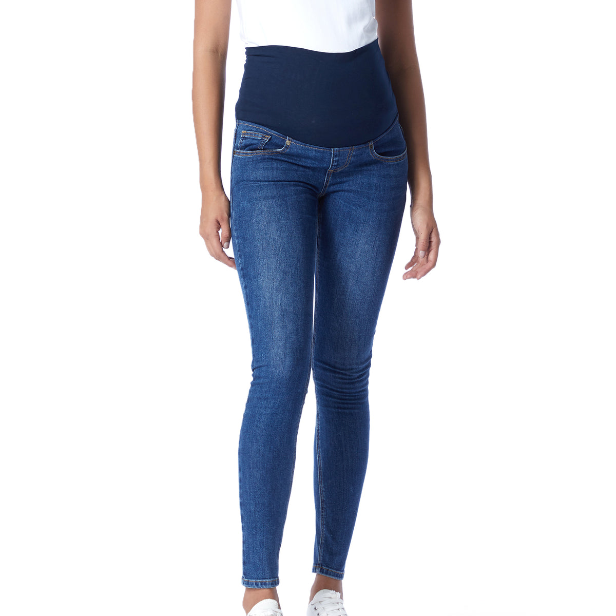 Heaven Overbelly Skinny Jeans