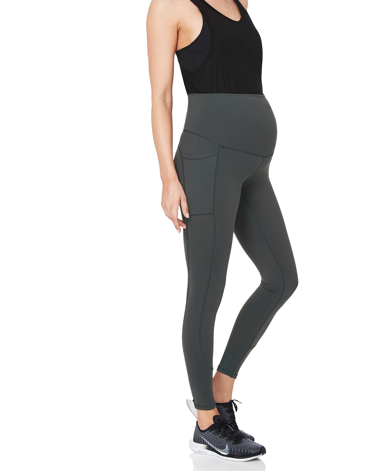 Sage Side Pocket Active Legging
